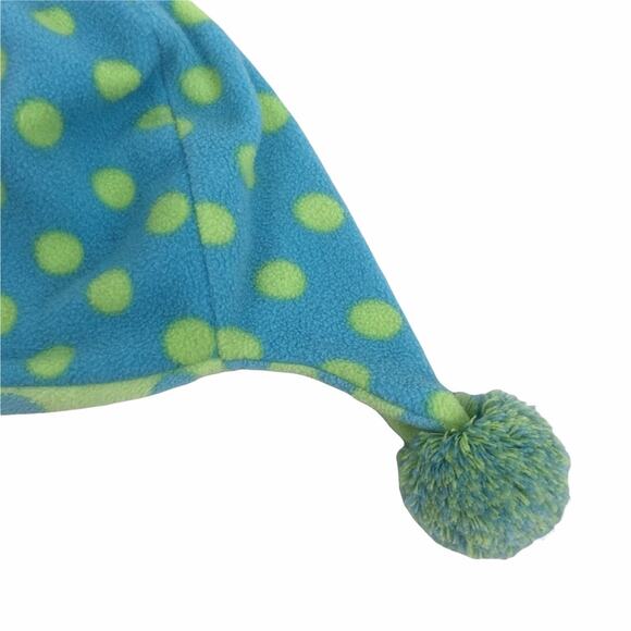 Gap Kids Blue Polka Dots Pom Pom Beanie Size S/M - Picture 4 of 6